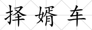 擇婿車