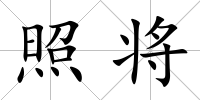 照將