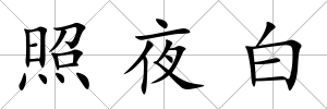 照夜白