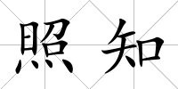照知