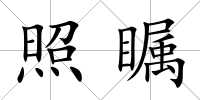 照矚