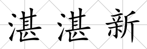 湛湛新