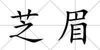 芝眉