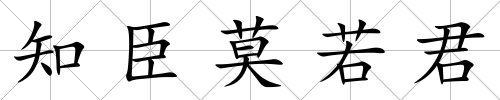知臣莫若君