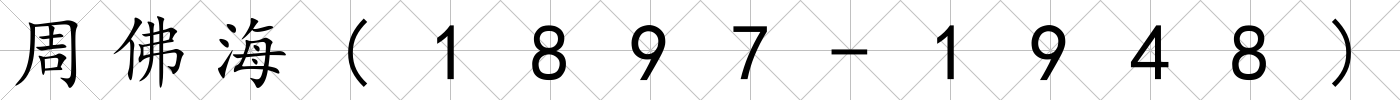 周佛海(1897-1948)