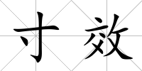 寸效