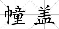 幢蓋