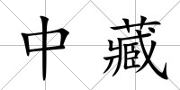 中藏