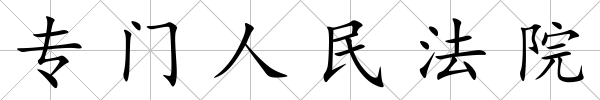 專門人民法院