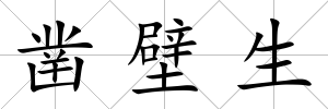 鑿壁生