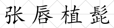 張唇植髭
