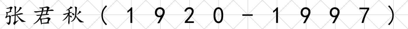 張君秋(1920-1997)