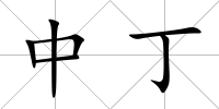 中丁