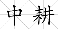 中耕