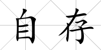 自存