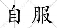 自服
