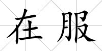 在服