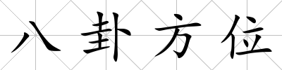 八卦方位