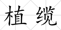 植纜