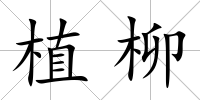 植柳
