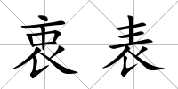 衷表