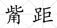 觜距