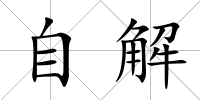 自解