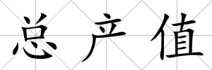 總產值