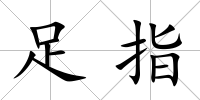 足指