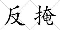 反掩