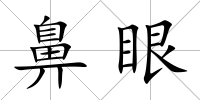 鼻眼