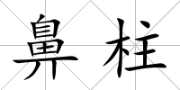 鼻柱