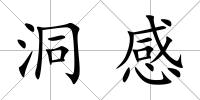 洞感