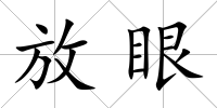 放眼
