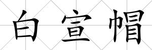白宣帽