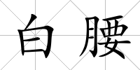 白腰