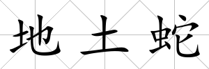 地土蛇