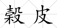 榖皮
