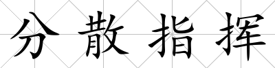 分散指揮