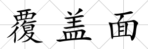 覆蓋面