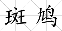 斑鳩