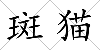 斑貓