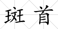 斑首