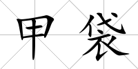 甲袋