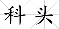 科頭