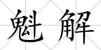 魁解