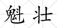 魁壯