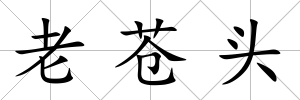 老蒼頭