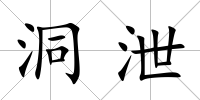 洞泄
