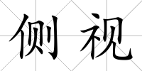 側(cè)視